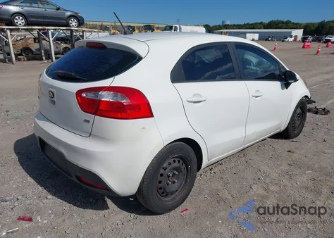 2013 Kia Rio Lx z USA, uszkodzony, nr VIN KNADM5A35D6162895